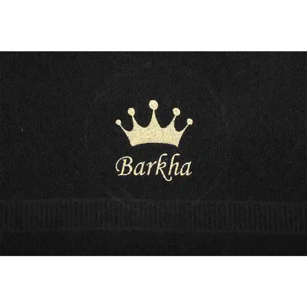 Personalized Towel with Queen Crown